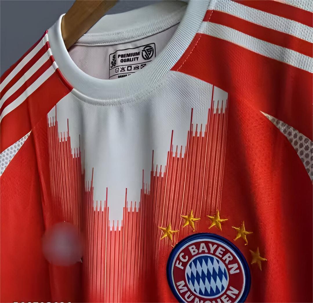 Bayern home kimmich jersey 2025-26 red