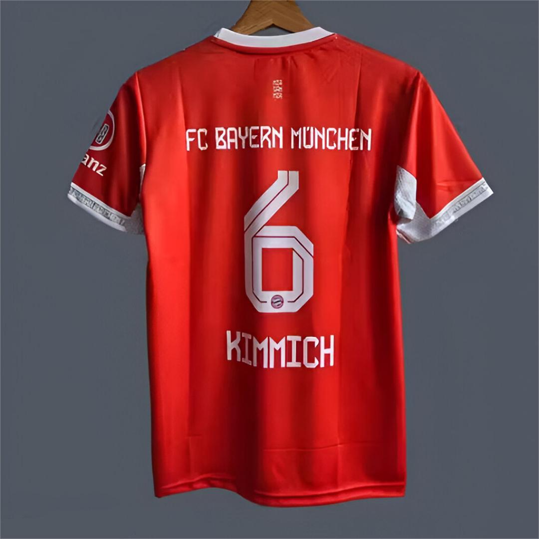 Bayern home kimmich jersey 2025-26 red
